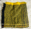 Black & Yellow Large Scarf