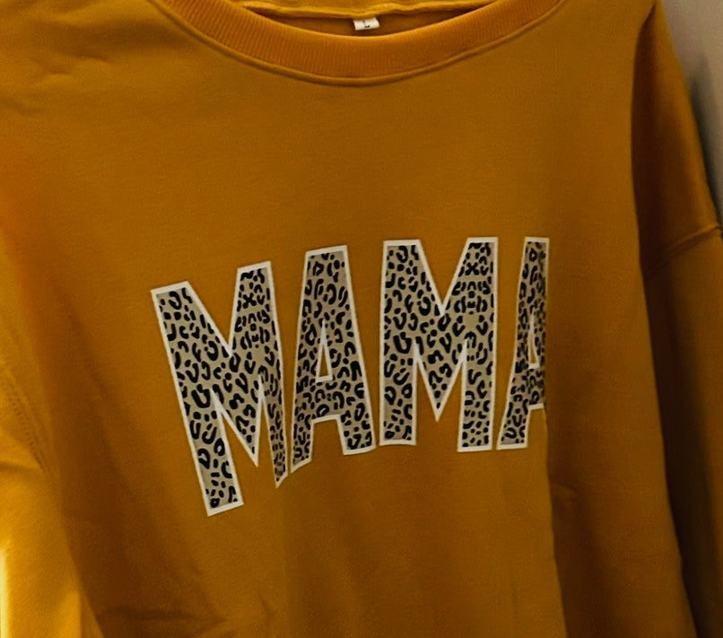 MAMA Yellow Sweater