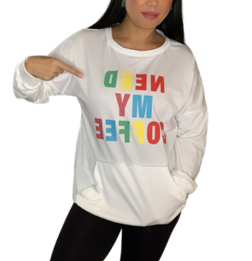 Need My Coffee Sweater