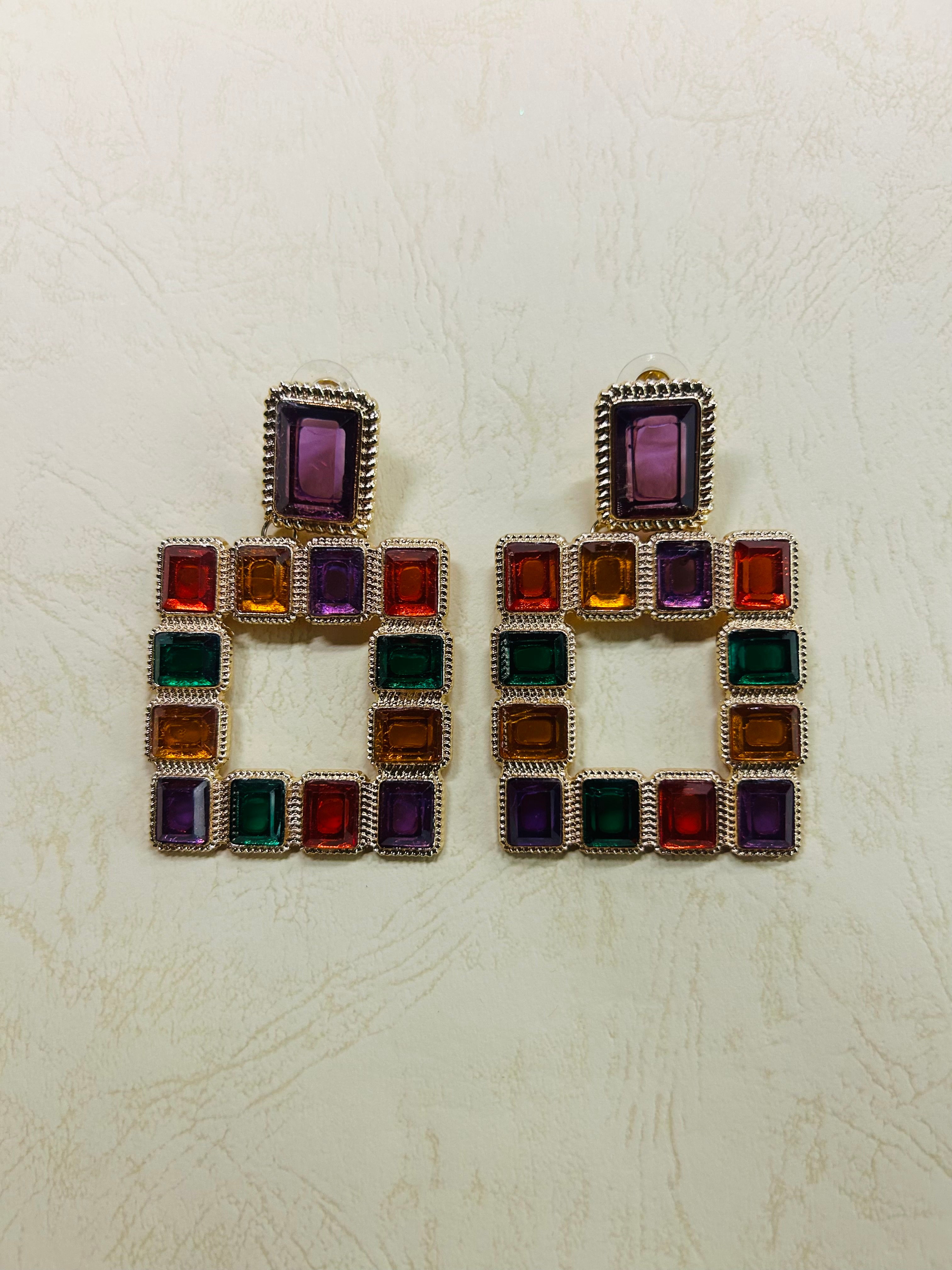 Beautiful Rhinestone Earrings