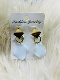 Varities Of Dangly Earrings With Gold Base
